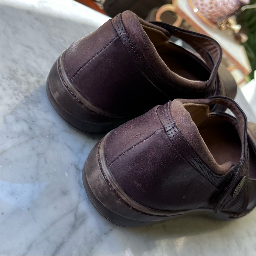 Clarks Collection Brown Leather Evianna Crown, 9.5, Mary Jane Shoe, NWT - Picture 7 of 13